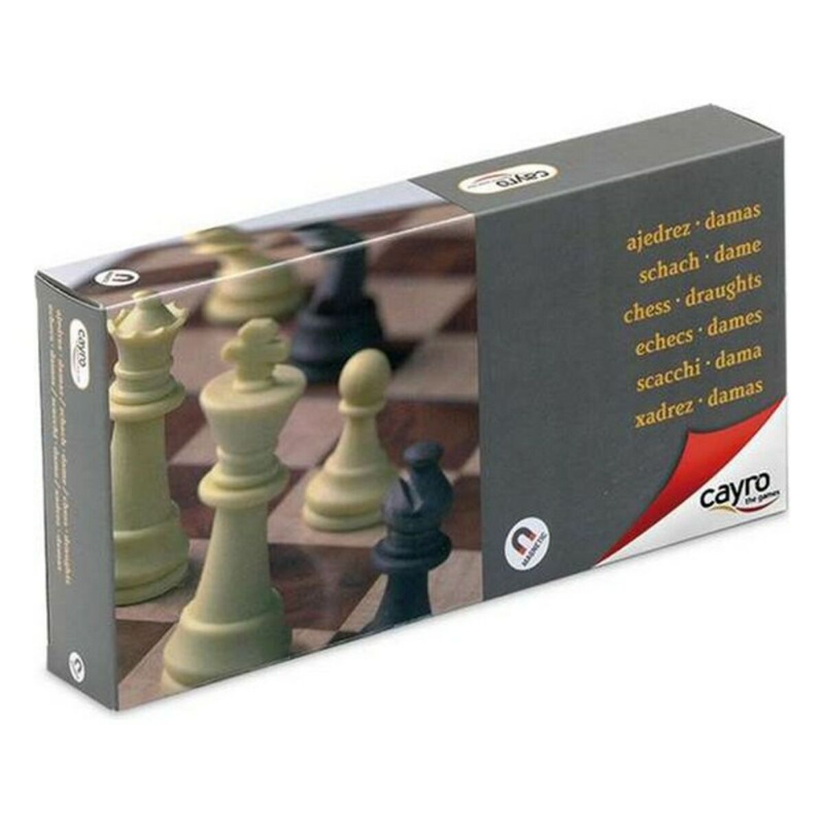 Chack och Dam Bräde Cayro 453 Plast Magnetic